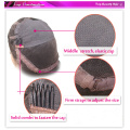 2015 New Arrival wholesale full lace wig with baby hair 100% full Cuticle Peruvian Hair Lace Wig